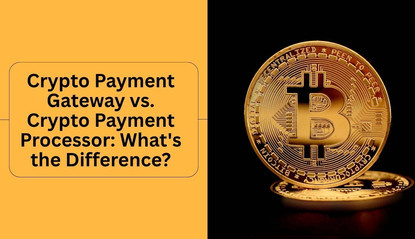 Crypto payment gateway vs payment processor differences